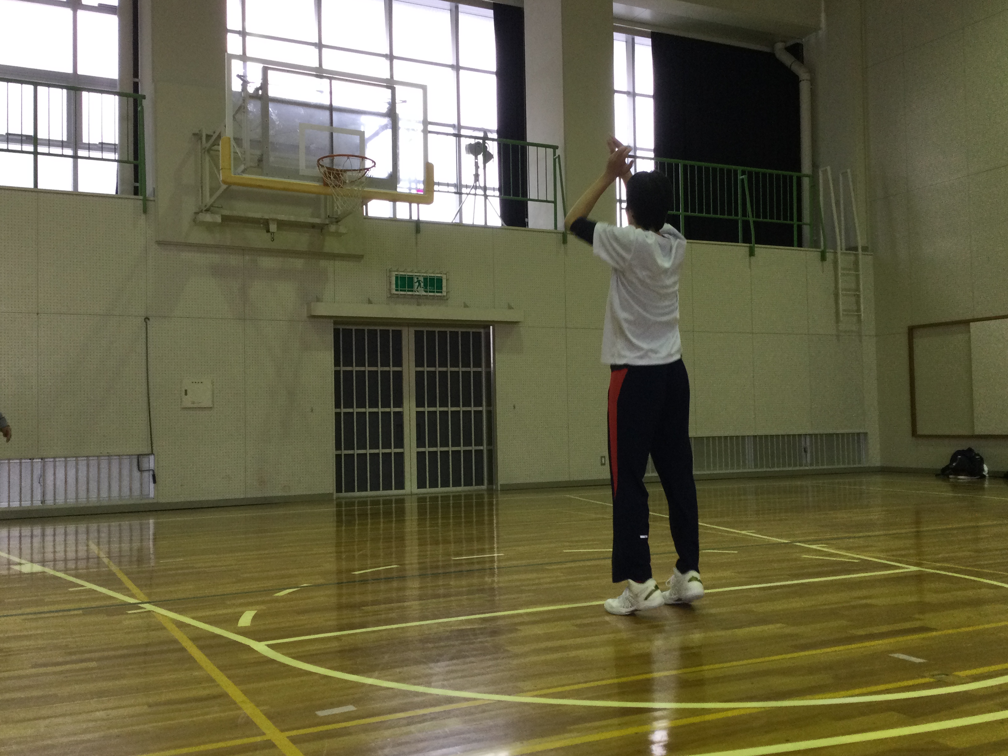 バスケットボール部の写真