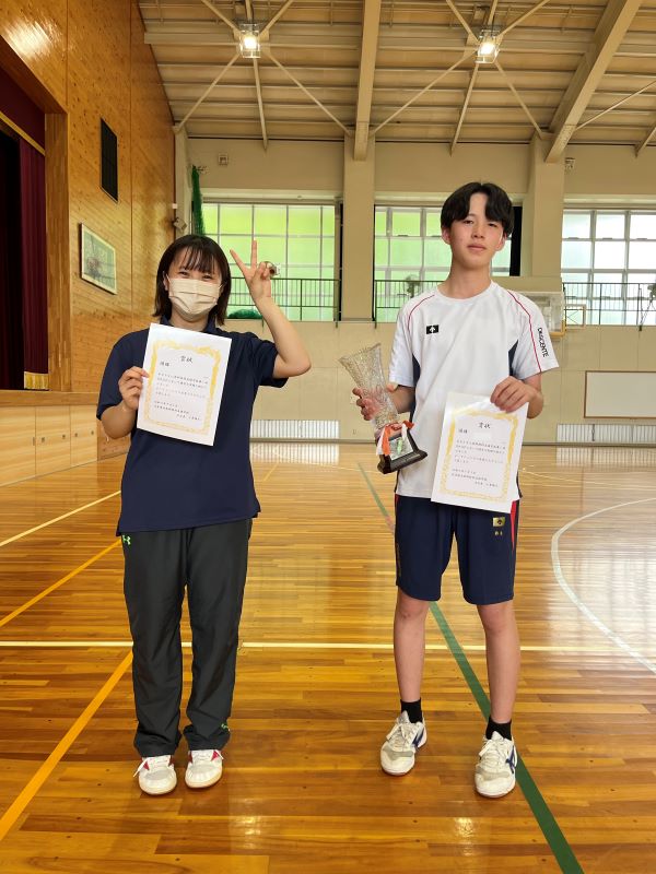 バドミントン部の写真