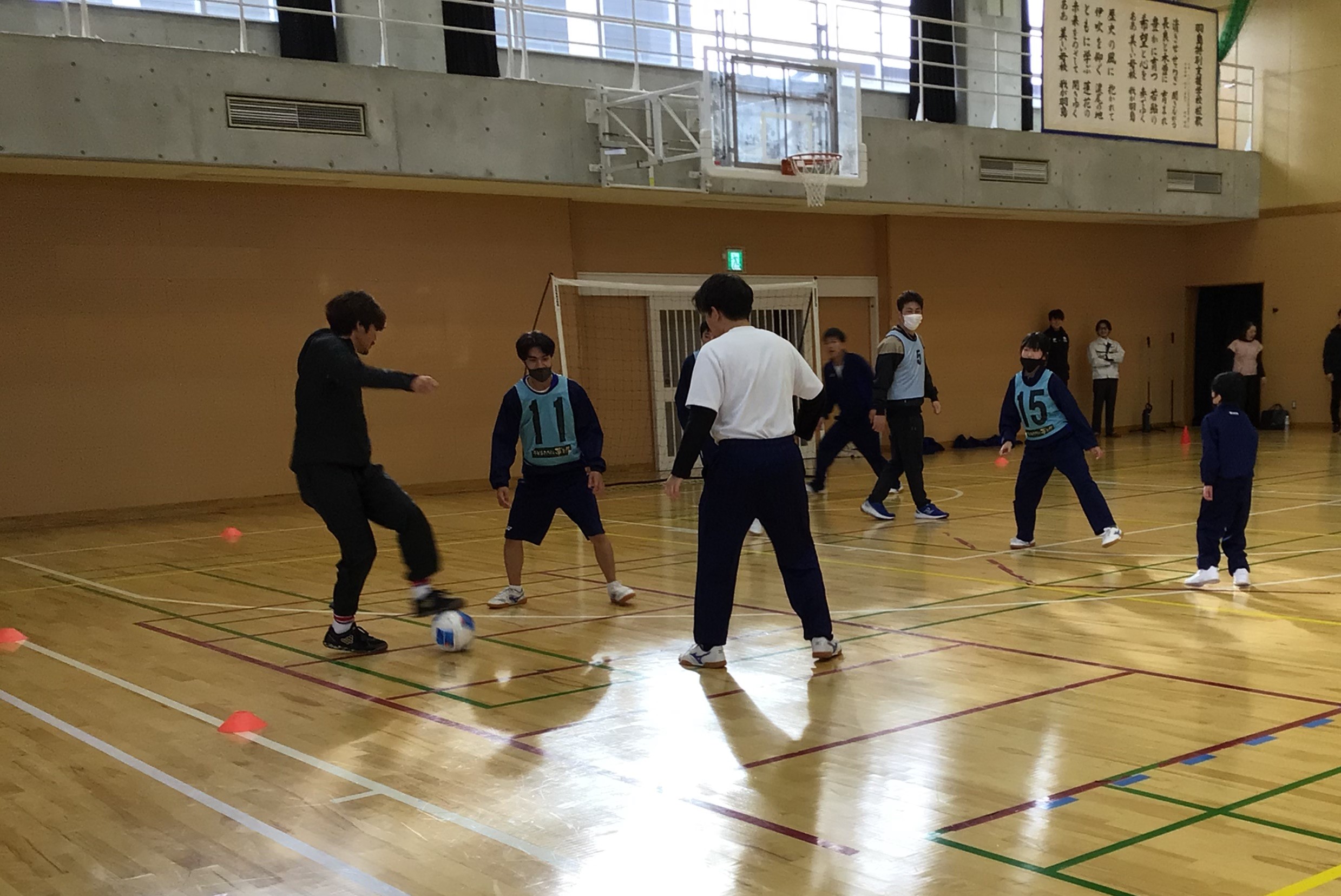 サッカーの写真