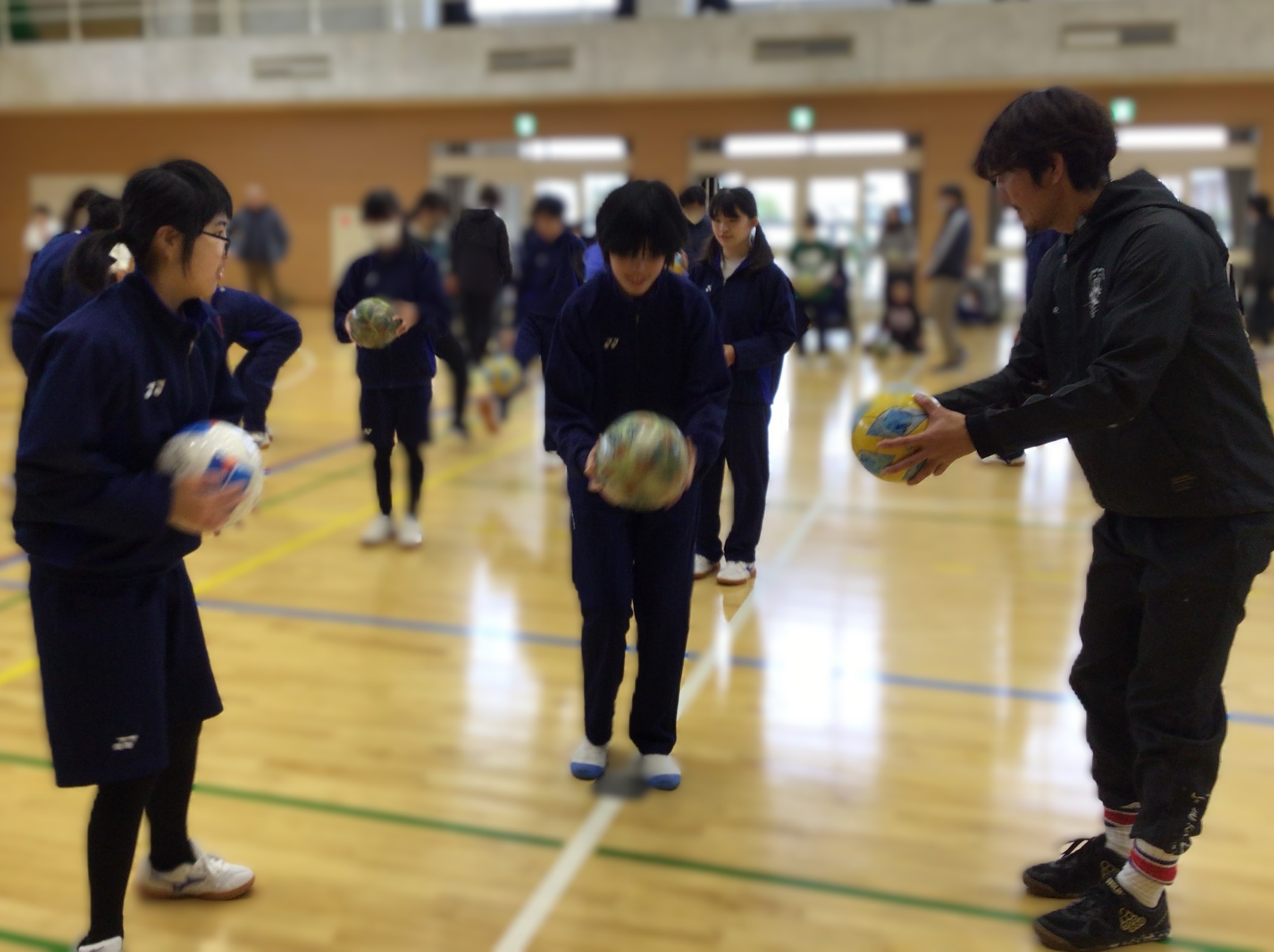 サッカーの写真