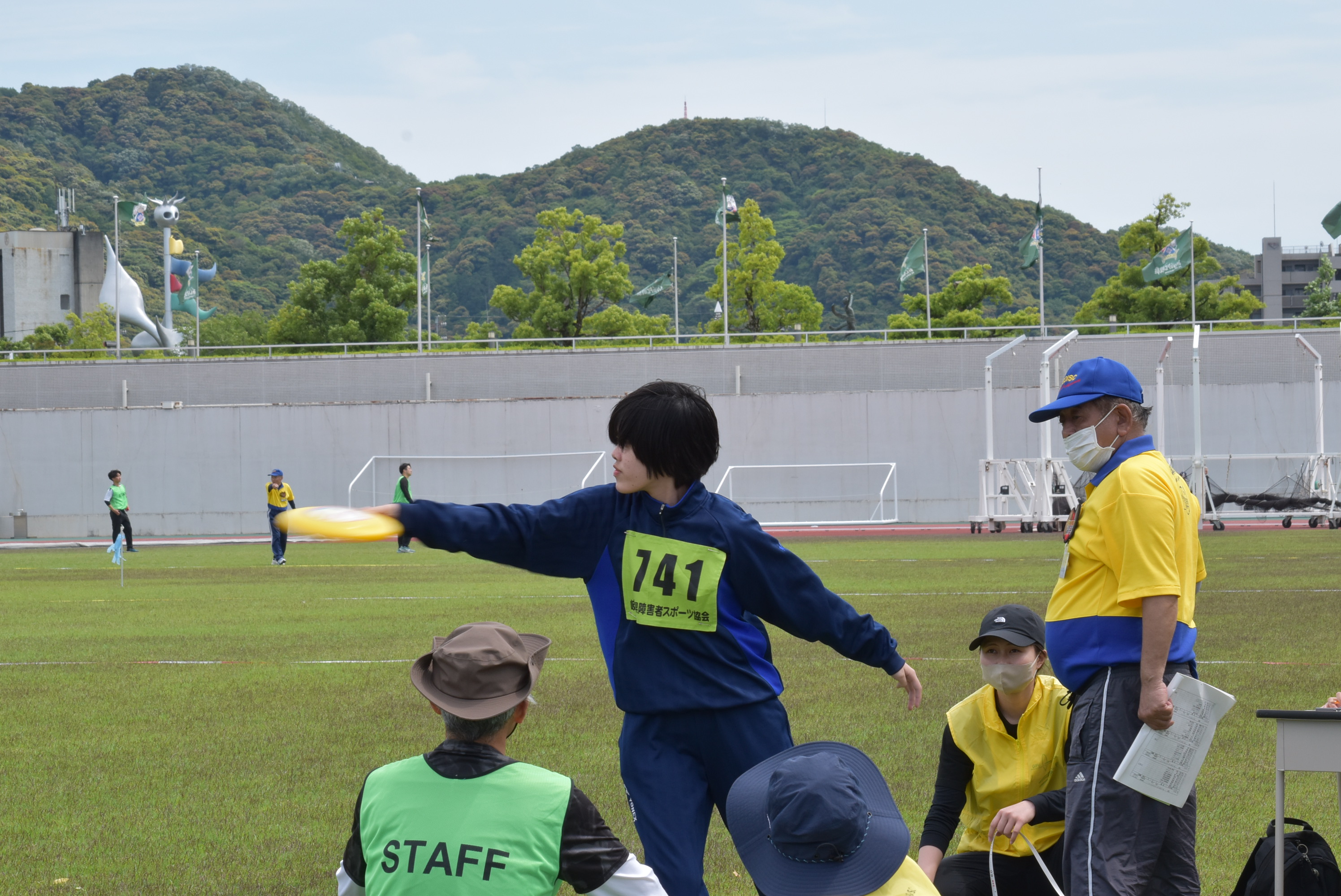 フライングディスクの写真