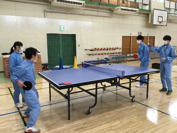 卓球部の写真