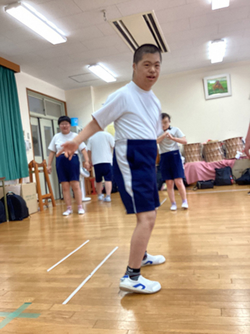 リトミックダンス部の写真
