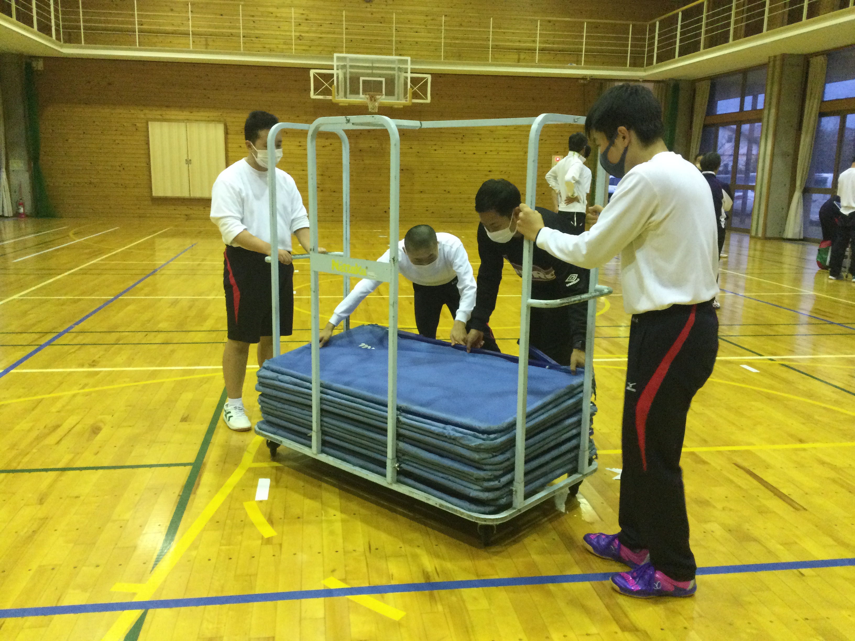 令和4年度　特体連卓球大会　代替大会の写真