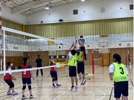 第1回バレーボール交流大会の写真