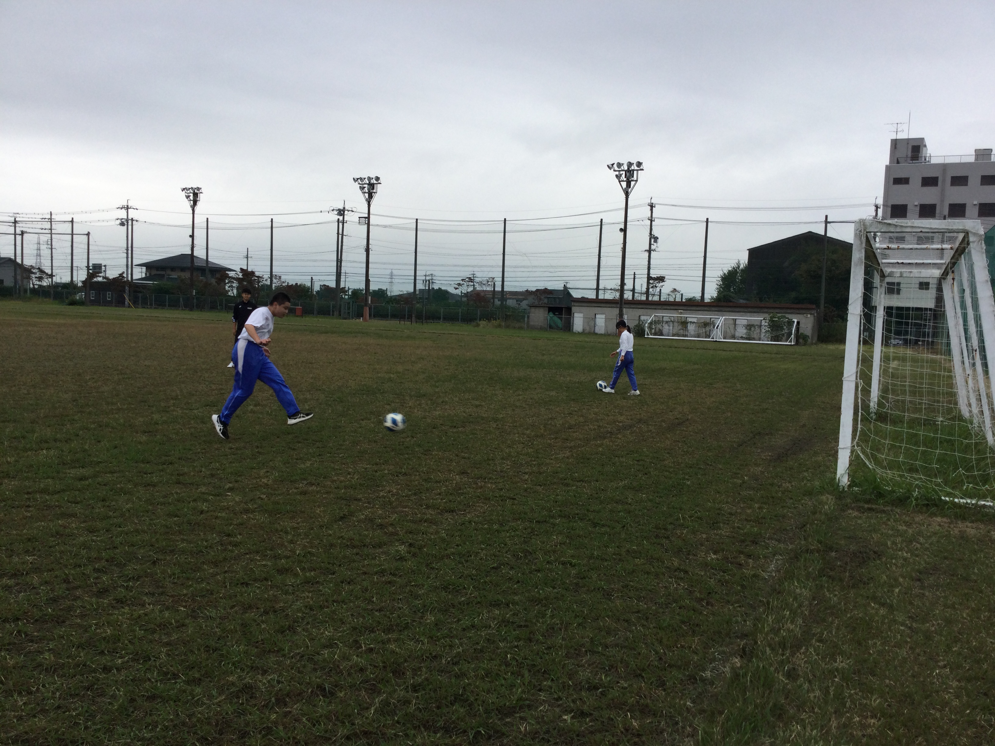 サッカーの写真