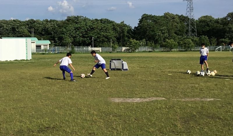 サッカー部の写真