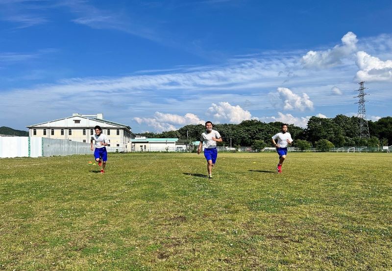 陸上競技部の写真