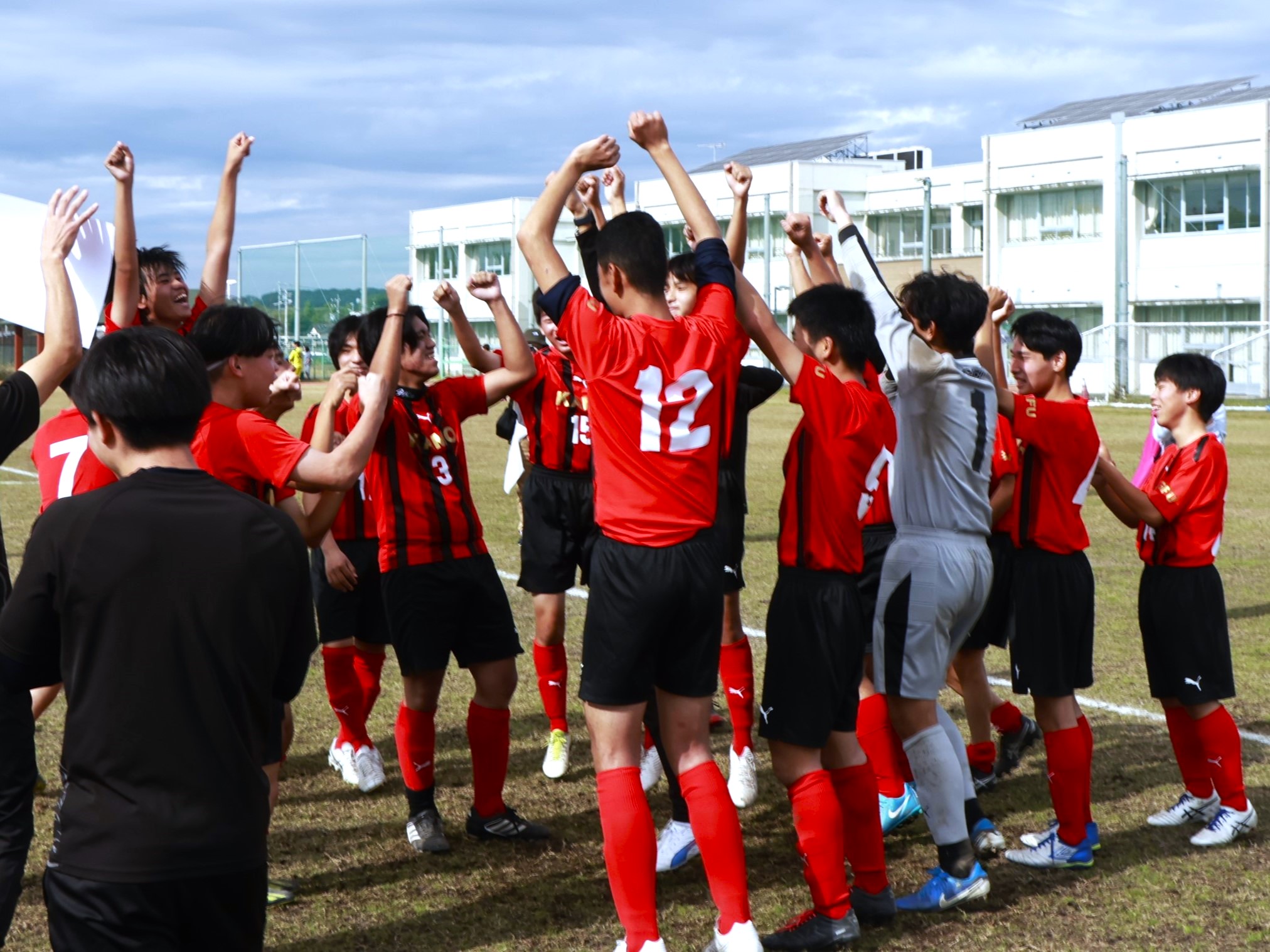 サッカー部の写真