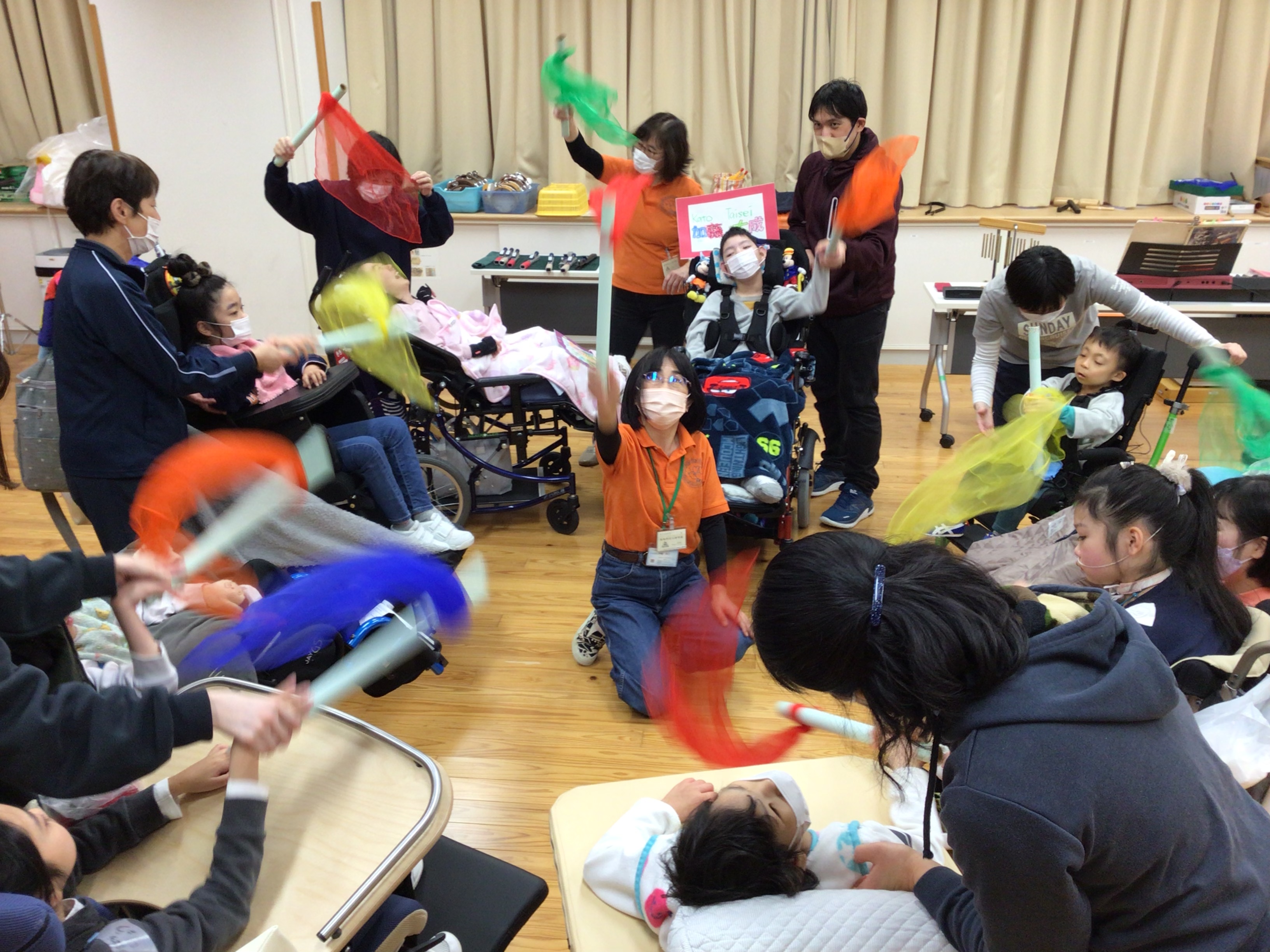 リトミック交流会の写真