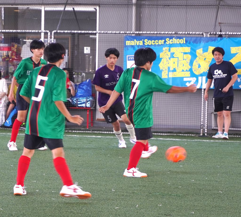 サッカー部の写真