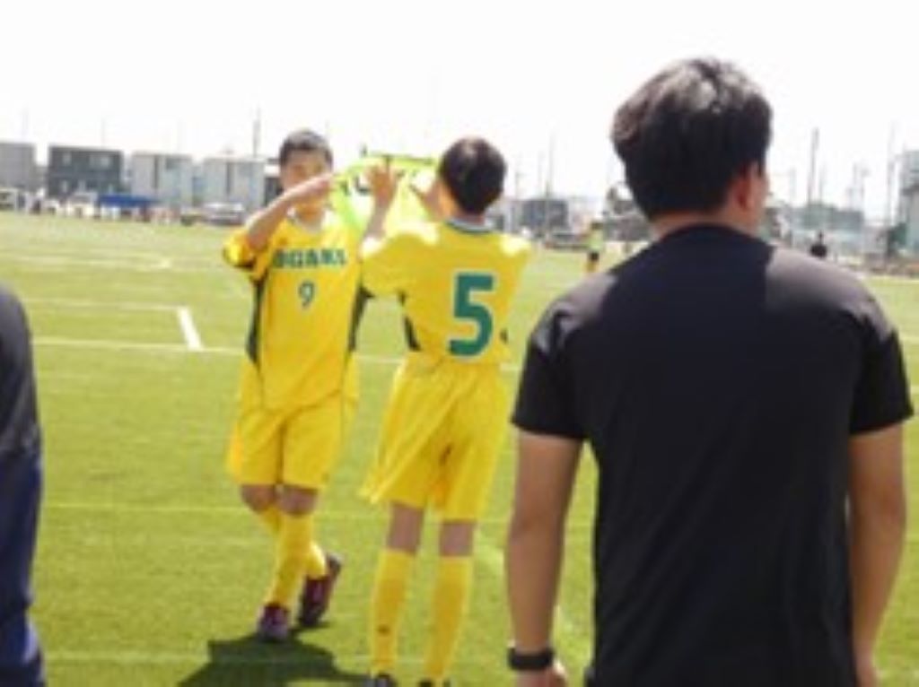 サッカーの写真