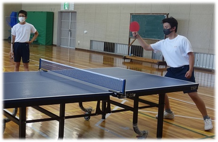 卓球部の写真