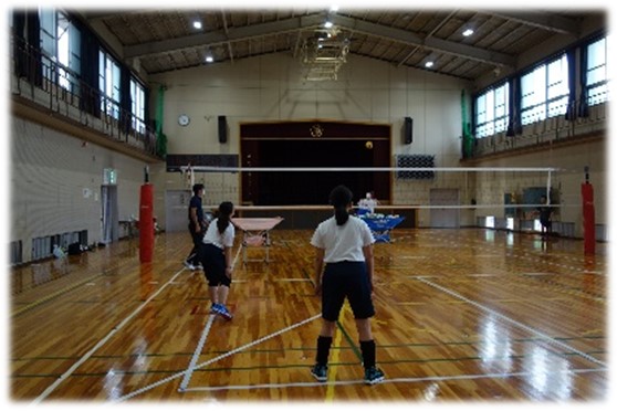 バレーボール部の写真