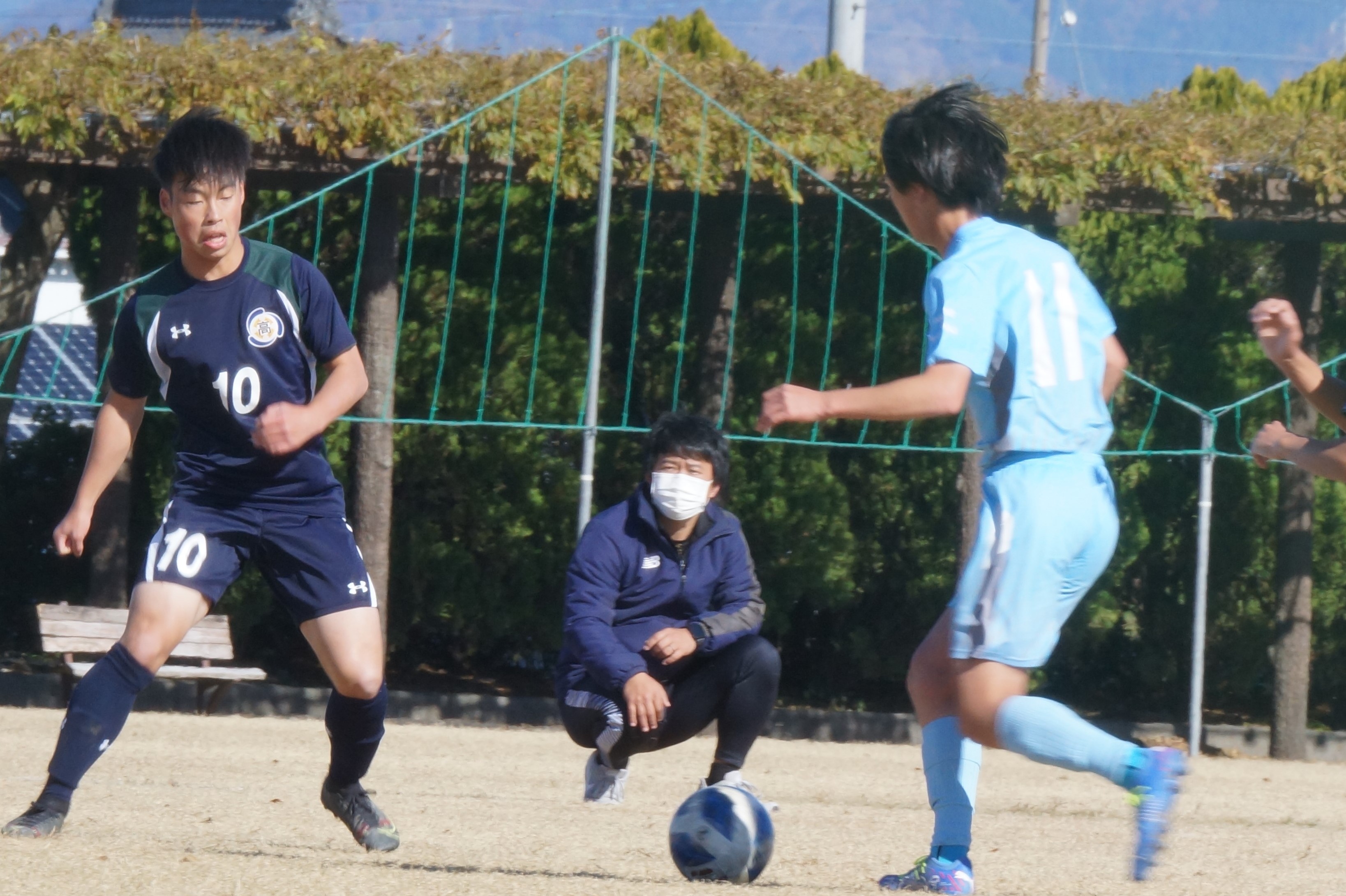 サッカー部の写真