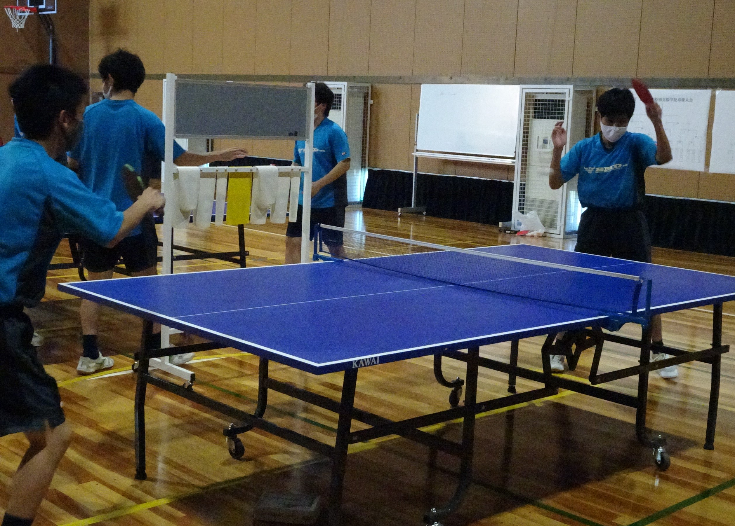 卓球部の写真