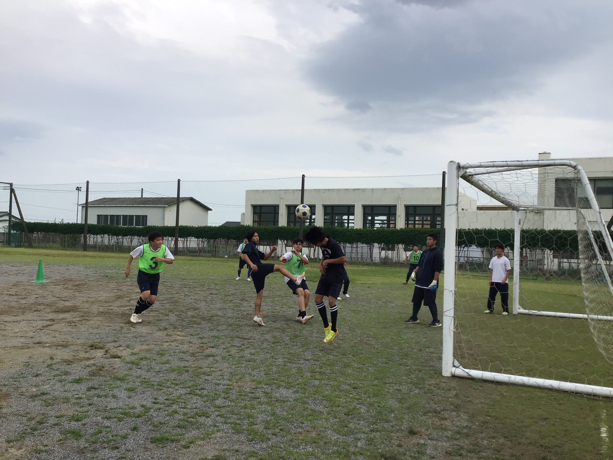 サッカー部の写真