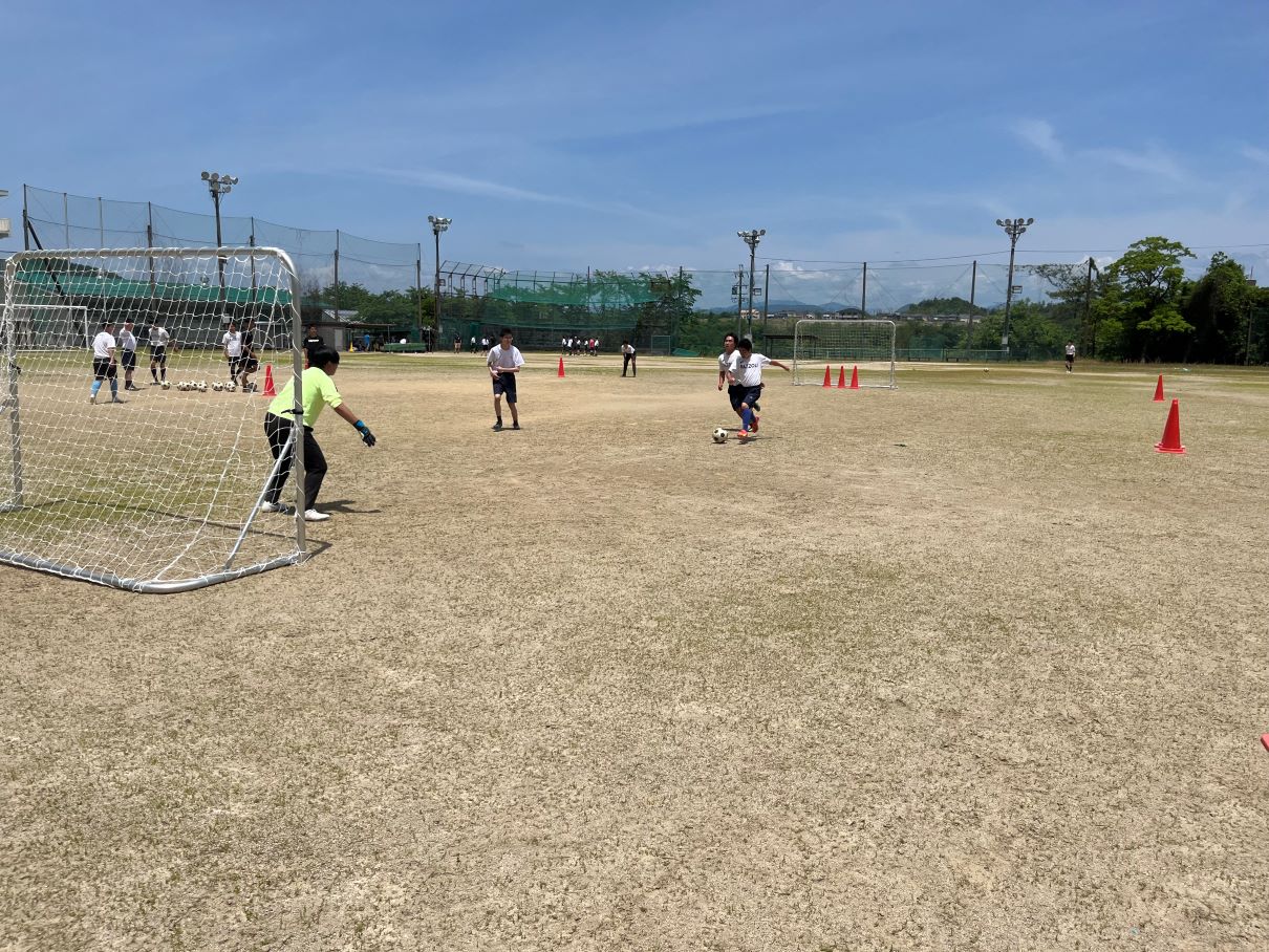 サッカー部の写真