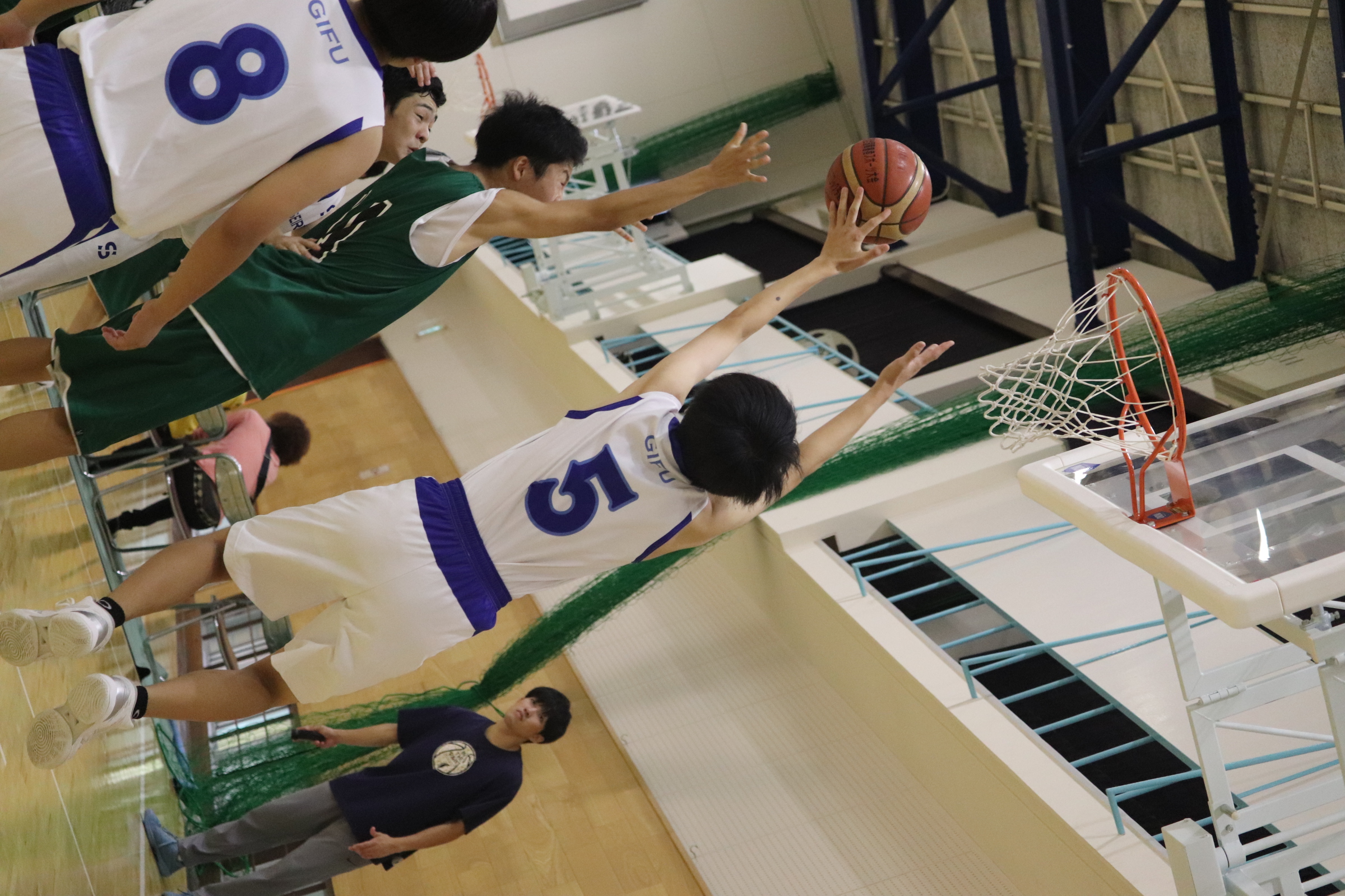 バスケットボール部の写真