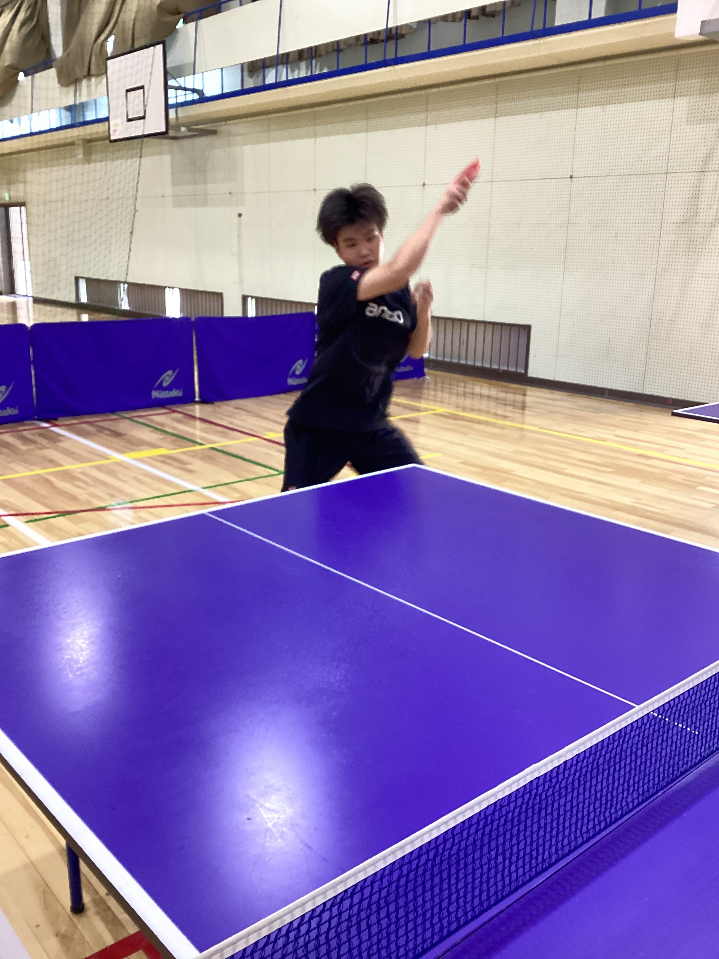 卓球部の写真