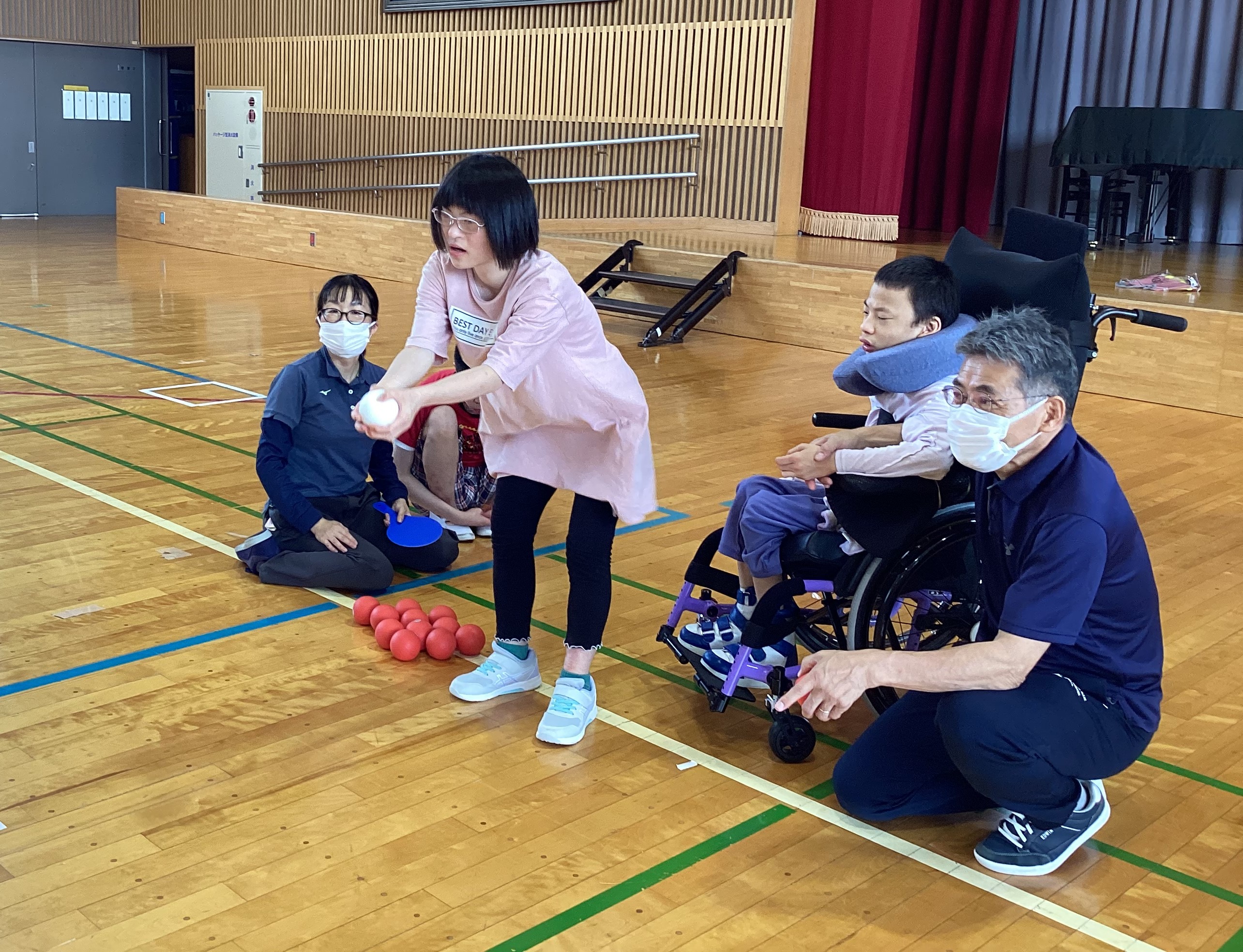 ボッチャの写真