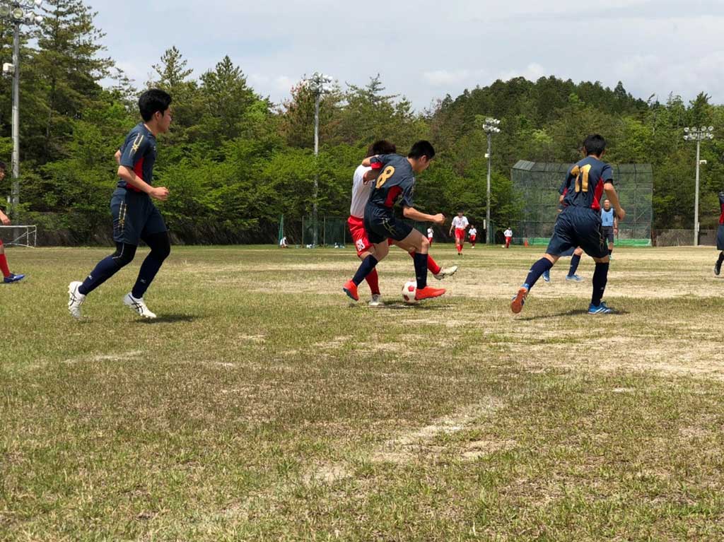 サッカーの写真