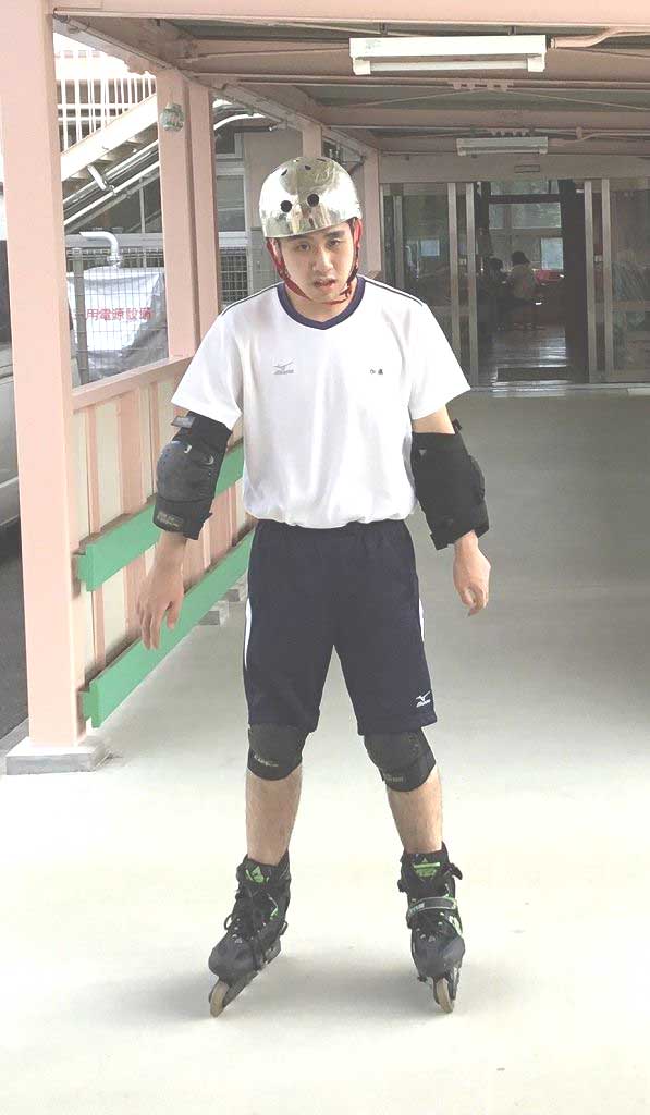 インラインスケートの写真