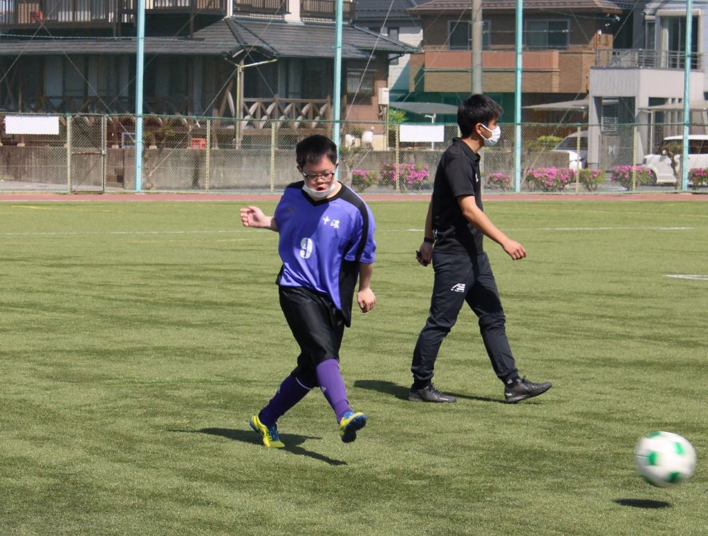 サッカーの写真