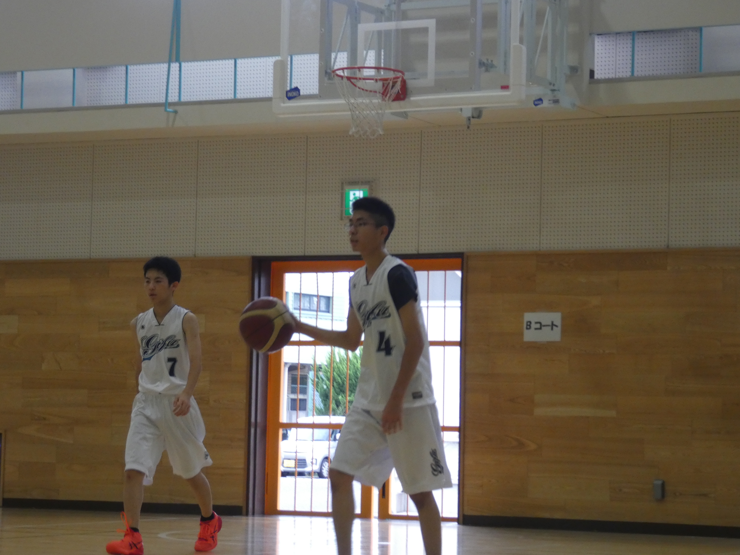 交流練習会の写真