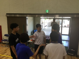 バスケットボール部の写真