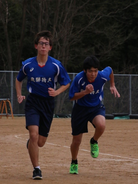 陸上競技部 トラック