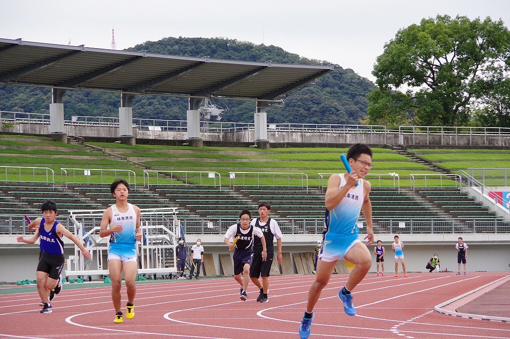 陸上競技部の写真