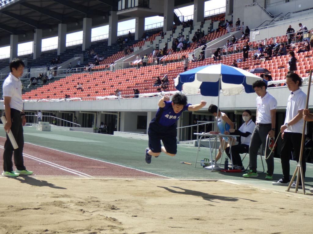 陸上競技部の写真