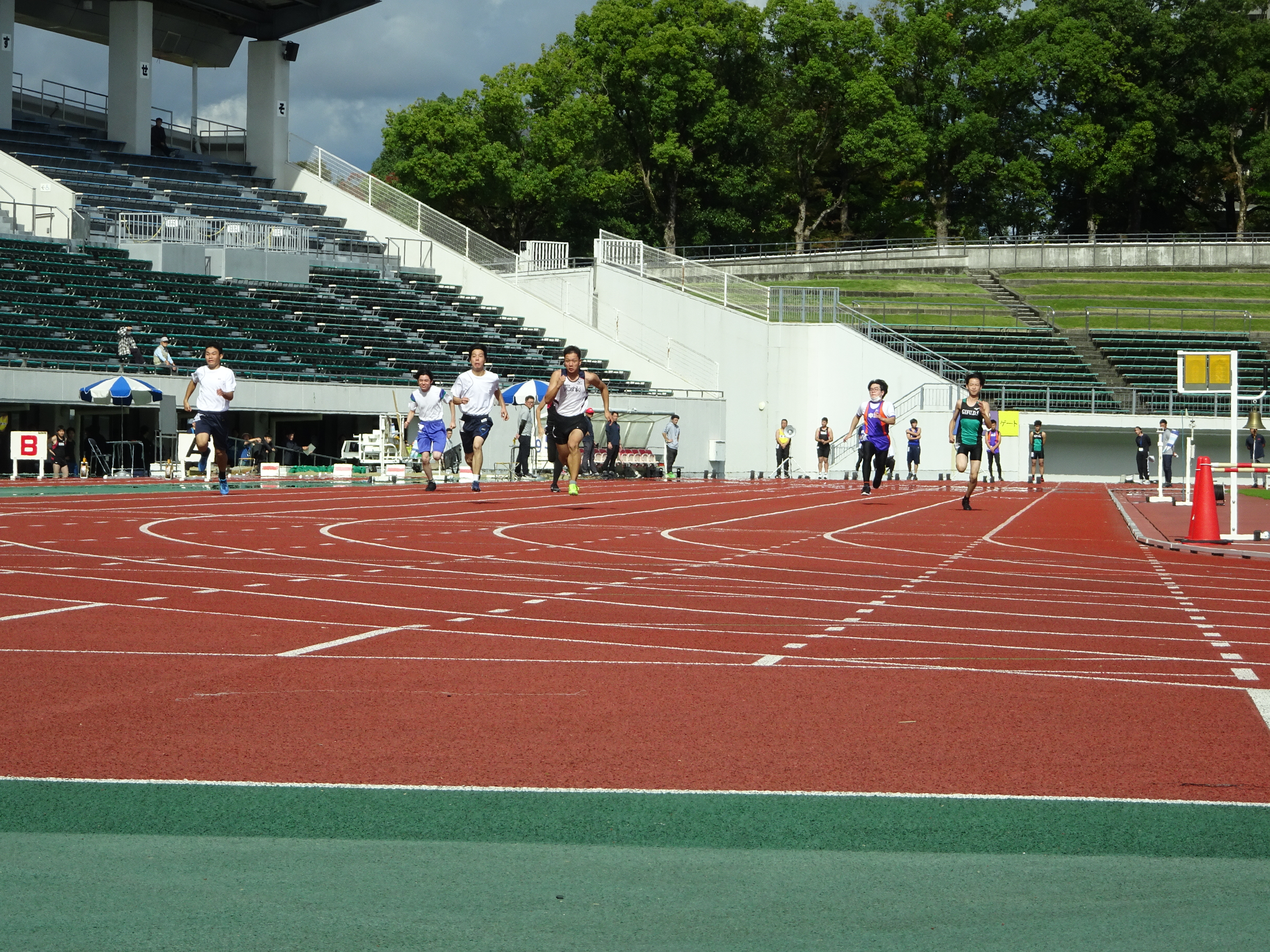 陸上大会の様子