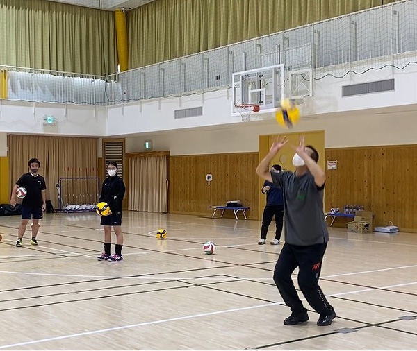 バレーボール教室の写真