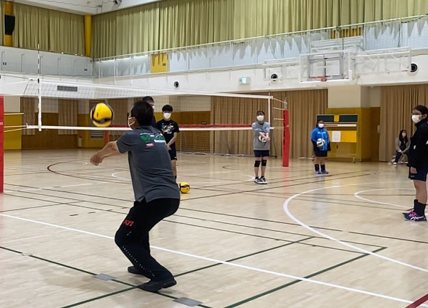 バレーボール教室の写真