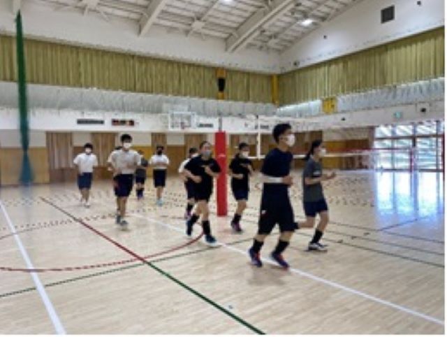 合同練習の写真