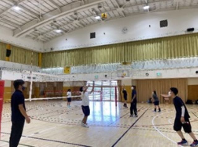 合同練習の写真